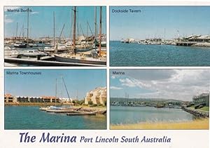 Port Lincoln Marina Fishing Boats Australia Postcard