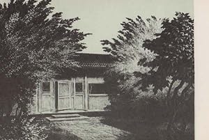 Peking House Lu Hsun Zhou Shuren Victorian Chinese Book Writer Postcard