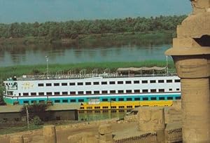 Sheraton Nile Cruises In Egypt Rare Egyptian Boat Tour Advertising Postcard