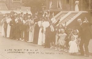 Its Great At Johannesburg Antique Group Party South Africa Real Photo Postcard