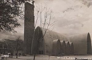 Mexico Mexican Church Of The Immaculate Monterrey La Purisima RPC Postcard