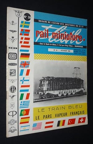 Image du vendeur pour Rail Miniature Flash (n24, fvrier 1964) : Le Train bleu - Le parc vapeur franais mis en vente par Abraxas-libris