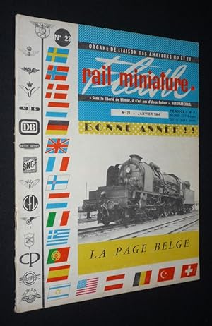 Image du vendeur pour Rail Miniature Flash (n23, janvier 1964) : La page belge mis en vente par Abraxas-libris