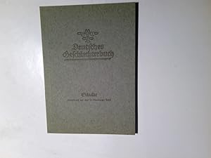 Deutsches Geschlechterbuch. BAND 142 Einzeldruck der Stammfolge Schultze, 11 Hamburger Band