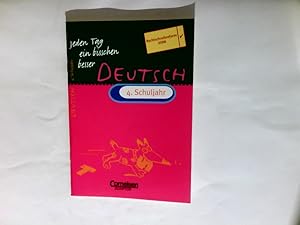 Bild des Verkufers fr Jeden Tag ein bisschen besser Deutsch; Teil: Schuljahr 4. zum Verkauf von Antiquariat Buchhandel Daniel Viertel