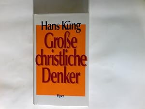 Bild des Verkufers fr Grosse christliche Denker. zum Verkauf von Antiquariat Buchhandel Daniel Viertel