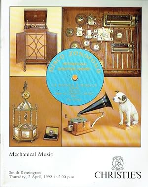 Christies April 1992 Mechanical Music