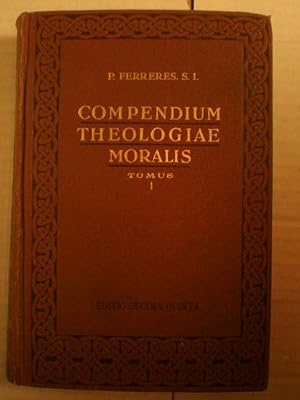 Imagen del vendedor de Compendium Theologiae Moralis ad norman Codicis Canonici. Tomus Primus a la venta por Librera Antonio Azorn