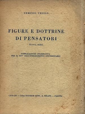 Immagine del venditore per Figure e dottrine di pensatori venduto da Librodifaccia