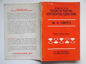 Seller image for Introduction to the theory of partial differential equations for sale by Aucott & Thomas