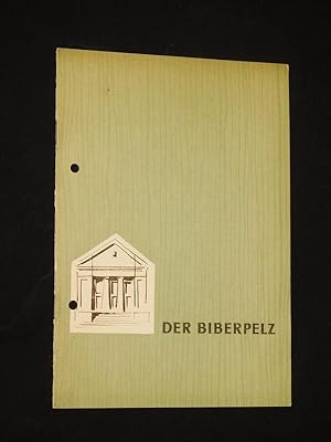 Imagen del vendedor de Programmheft Friedrich-Wolf-Theater Neustrelitz 1962. DER BIBERPELZ von Hauptmann. Insz.: Karl-Ludwig Treu, Ausstattung: Jrgen Mller. Mit Ilse Hirt (Frau Wolff), Julius Theurer, Hans Toben, Christian Bleyhoeffer, Wulfrin Gentz, Mara Boczar, Arno Rosch, Christine Glland, Hannelore Seezen, Gerhard Pantzier, Siegfried Bttger, Paul Bttcher a la venta por Fast alles Theater! Antiquariat fr die darstellenden Knste