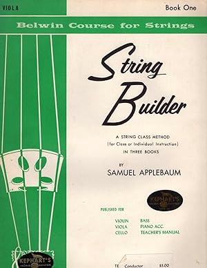 The Belwin String Builder, Viola, Book One