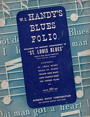 Seller image for W. C. Handy's Blues Folio for sale by Recycled Books & Music