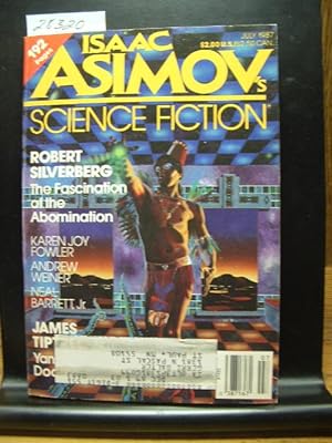 Immagine del venditore per ISAAC ASIMOV'S SCIENCE FICTION - Jul, 1987 venduto da The Book Abyss