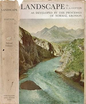 Imagen del vendedor de LANDSCAPE As Developed by the Processes of Normal Erosion. a la venta por Blue Mountain Books & Manuscripts, Ltd.