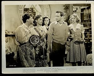 Image du vendeur pour Young and Willing: Authentic Original British Front of House Black and White Press Promotional Still Photograph | Lobby Card | Foyer Card For the 1943 Film. mis en vente par Little Stour Books PBFA Member