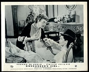 Seller image for Buccaneer's Girl: Authentic Original British Front of House Black and White Press Promotional Still Photograph | Lobby Card | Foyer Card For the 1950 Film. for sale by Little Stour Books PBFA Member