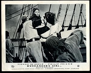 Imagen del vendedor de Buccaneer's Girl: Authentic Original British Front of House Black and White Press Promotional Still Photograph | Lobby Card | Foyer Card For the 1950 Film. a la venta por Little Stour Books PBFA Member