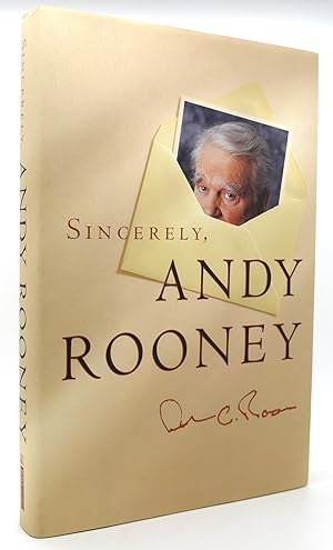 Seller image for SINCERELY, ANDY ROONEY for sale by Rare Book Cellar