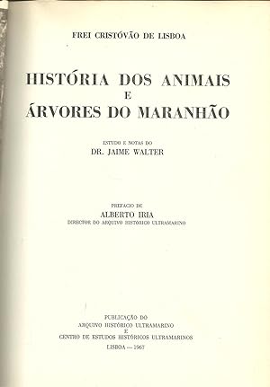 HISTÓRIA DOS ANIMAIS E ÁRVORES DO MARANHÃO