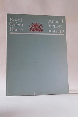 Royal Opera House Annual Report 1970/1971