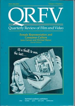 Immagine del venditore per Quarterly Review of Film and Video Volume 11, Number 1 (May 1989): Female Representation and Consumer Culture venduto da Bookfeathers, LLC