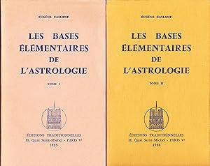 Image du vendeur pour Les bases lmentaires de l'astrologie ( 2 VOLUMES). mis en vente par Librairie  la bonne occasion