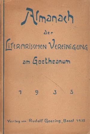 Seller image for Almanach der Literarischen Vereinigung am Goetheanum. for sale by Versandantiquariat Boller
