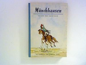 Bild des Verkufers fr Des Freiherrn von Mnchhausen wunderbare Reisen und Abenteuer zu Wasser und zu Lande wie er sie bei der Flasche im Zirkel seiner Freunde selbst zu erzhlen pflegte. Mit 72 Holzschnitten von Gustave Dor zum Verkauf von ANTIQUARIAT FRDEBUCH Inh.Michael Simon