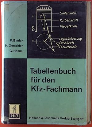 Imagen del vendedor de Tabellenbuch fr den Kfz-Fachmann a la venta por biblion2