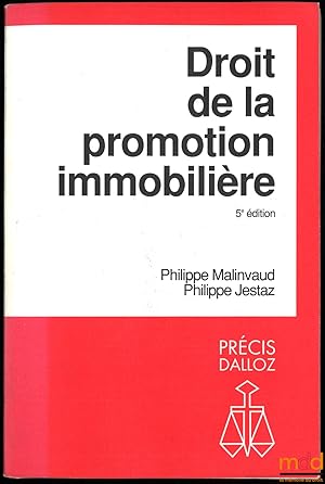 Seller image for DROIT DE LA PROMOTION IMMOBILIRE, 5med., coll. Prcis Droit priv for sale by La Memoire du Droit