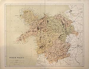 Image du vendeur pour North Wales mis en vente par theoldmapman