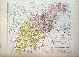 Image du vendeur pour Northamptonshire mis en vente par theoldmapman