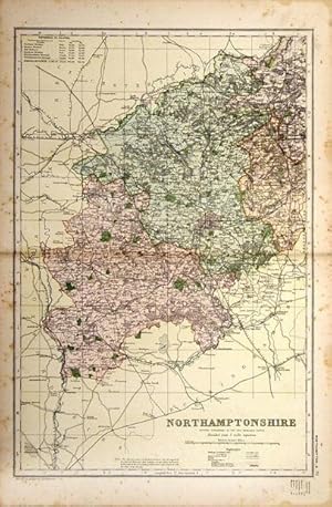 Image du vendeur pour Northamptonshire, South mis en vente par theoldmapman