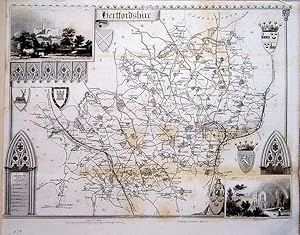 Imagen del vendedor de Hertfordshire a la venta por theoldmapman