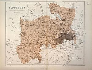 Image du vendeur pour Middlesex mis en vente par theoldmapman