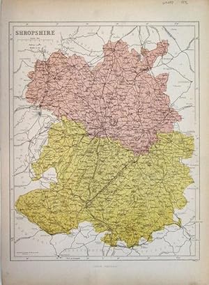 Image du vendeur pour Shropshire mis en vente par theoldmapman