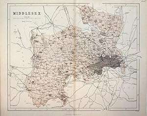 Imagen del vendedor de Middlesex a la venta por theoldmapman