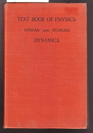 A Text Book of Physics - Part 1 Dynamics