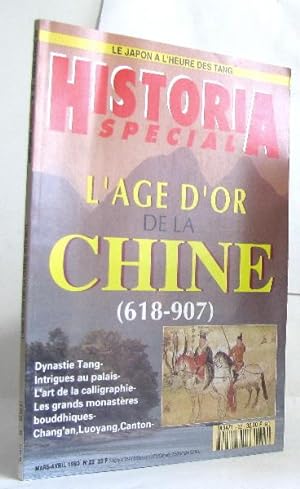 Bild des Verkufers fr Historia special l'age d'or de la chine (618-907) zum Verkauf von crealivres