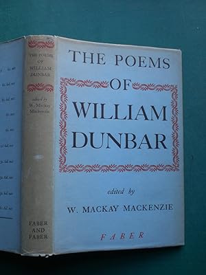 Bild des Verkufers fr The Poems of William Dunbar zum Verkauf von Black Box Books