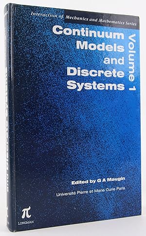 Image du vendeur pour Continuum Models and Discrete Systems (Interaction of Mechanics and Mathematics) (v. 1) mis en vente par Flamingo Books