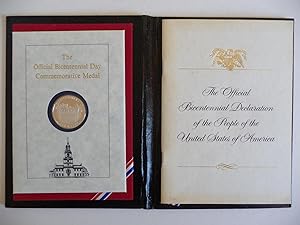 The Official Bicentennial Day Commemorative 1976 Sterling Silver Metal