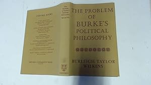 Image du vendeur pour Problem of Burke's Political Philosophy mis en vente par Goldstone Rare Books