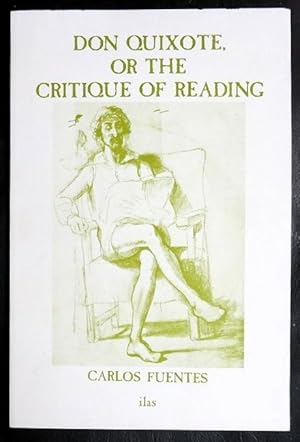 Bild des Verkufers fr Don Quixote or the Critique of Reading (Hackett Memorial Lectures) zum Verkauf von GuthrieBooks