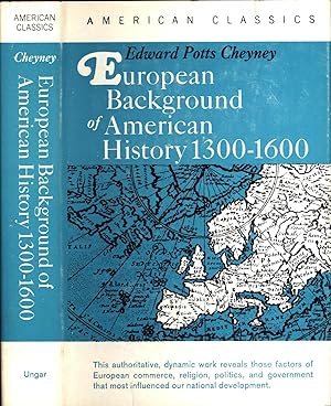 Image du vendeur pour European Background of American History 1300-1600 mis en vente par Back of Beyond Books WH