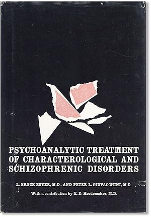 Immagine del venditore per Psychoanalytic Treatment of Schizophrenic and Characterological Disorders venduto da Lorne Bair Rare Books, ABAA