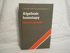 Seller image for Algebraic Homotopy for sale by curtis paul books, inc.