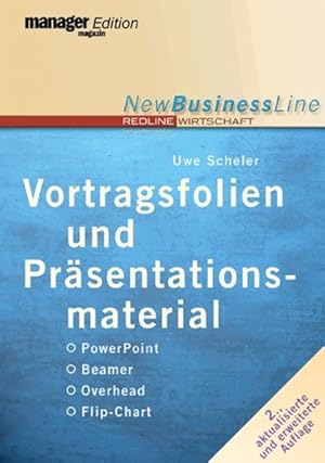 Bild des Verkufers fr Vortragsfolien und Prsentationsmaterial - PowerPoint - Beamer - -Overhead - Flip-Chart zum Verkauf von Versandantiquariat Felix Mcke