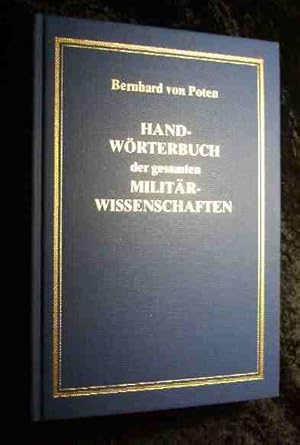 Seller image for Handwrterbuch der gesamten Militrwissenschaften. Band 1 : Aa bis Berg. Reprint der Ausgabe Bielefeld 1877. for sale by Roland Antiquariat UG haftungsbeschrnkt